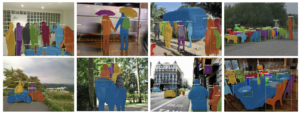Imagem composta por figuras de pessoas e objetos identificados por cores diferentes.