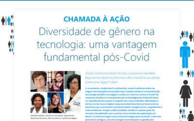 Chamada para a Ação e Pesquisa Internacional GenderScan: Diversidade de gênero em tecnologia, um avanço crucial para a recuperação pós-pandemia!