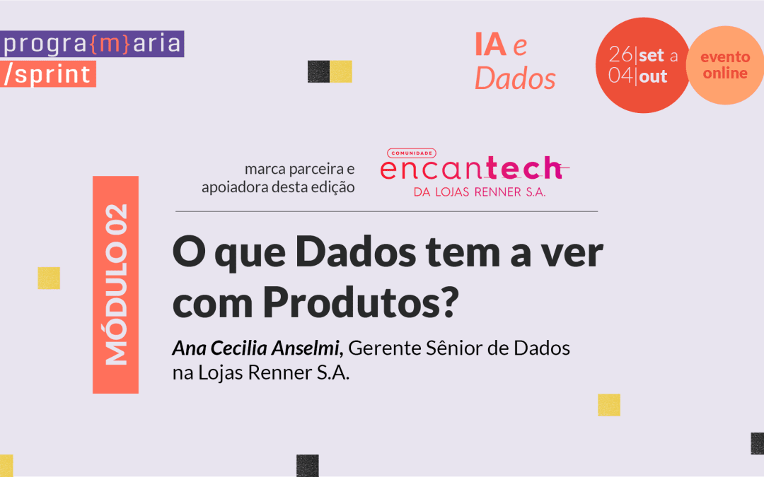 O que Dados tem a ver com Produtos?